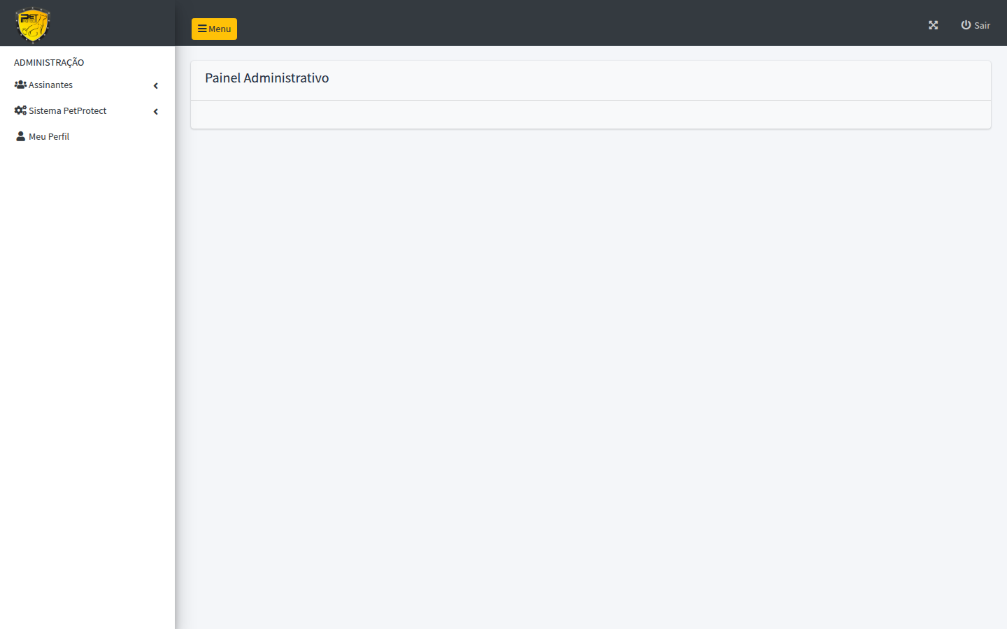 Pet Protect — Tela de Login